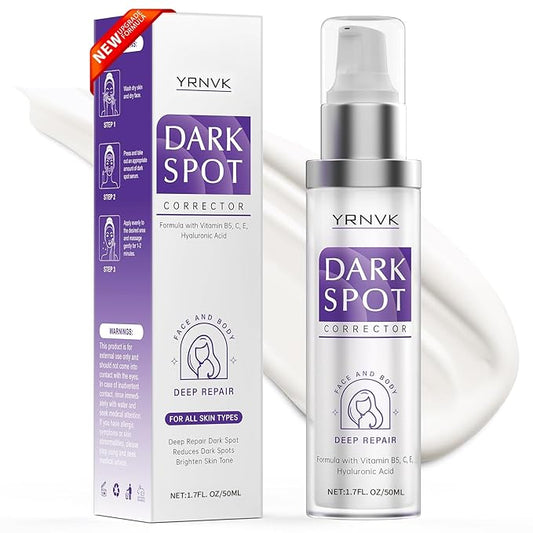 Dark Spot Remover for Face Cream, Dark Spot Corrector, Rapid Tone Repair Retinol Serum for Sun Spots, Age Spots, Skin Brown, Melasma Skin Care with Upgraded Formula Vitamin C for Women 1.7 Fl OZ-Velvo Beauty