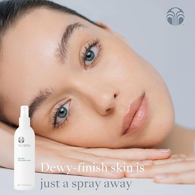 Nu Skin NaPCA Moisture Mist | Revitalizing Moisturizer & Cooling Mist with Hyaluronic Acid | Hydrating Spray for Face, Body & Hair | Sodium PCA for All Skin Types | 8 oz | 2 Pack-Velvo Beauty