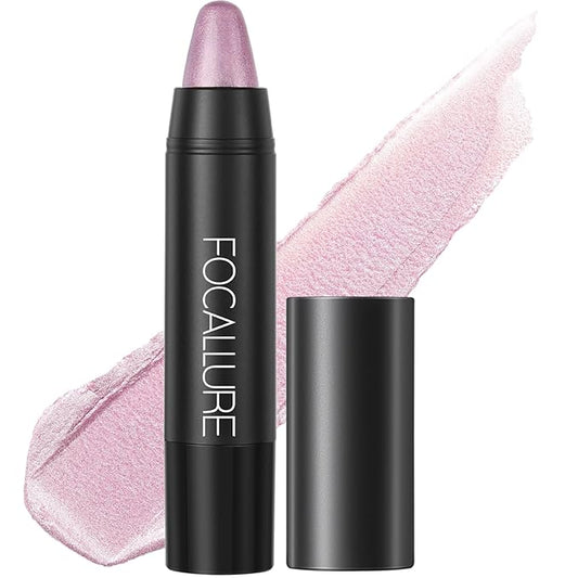 FOCALLURE Ultra Chic Metallic Lipstick,Rich Vitamin E Lip Crayon,Lightweight Shinning Color without Drying or Fading,Long Lasting Lips Makeup,#28 Faded-Velvo Beauty