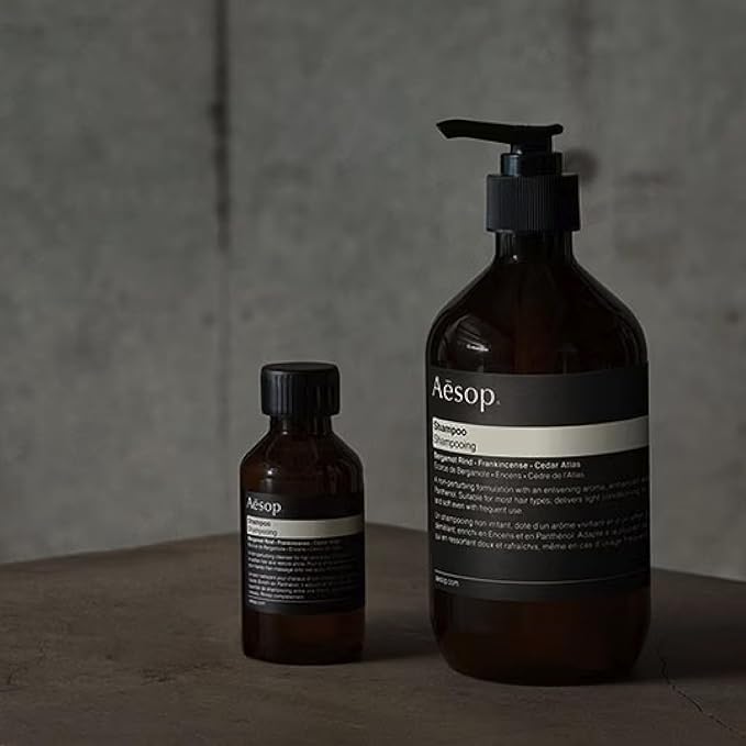 Aesop Shampoo | Soften Hair, Restore Shine | Bergamot Rind, Frankincense, Cedar Atlas | 16.9 oz / 500mL-Velvo Beauty
