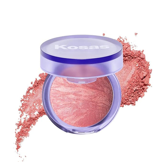 Kosas Blush is Life –Talc-Free Dimensional Blush Baked with Squalane & Hyaluronic Acid – Long Wear, Safe for Sensitive Skin- Dreamland-Velvo Beauty