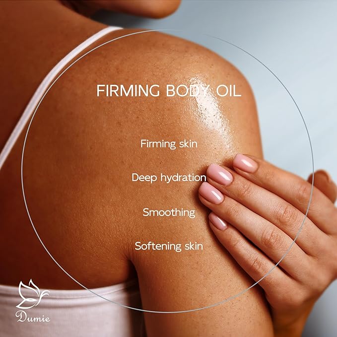 Magic Body Firming Oil, 3.38 FL OZ, Korean Skin Care Post-Shower Body Oil for Women – With 767,000ppm Jojoba Oil,to Tighten, Hydrate & Nourish Dry Skin, Lightweight & Non-Greasy for Full Body Use-Velvo Beauty
