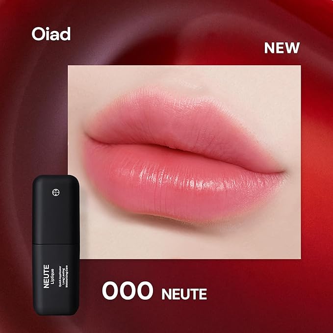 Liptique Korean Lip Stain Peel Off - 24 Hour Long Lasting Lip Tattoo, Waterproof & Transfer Proof, Nourishing & Hydrating Lip Tint for Women, High Pigmented Color Lip Tints Peel Off (000 NEUTE)-Velvo Beauty