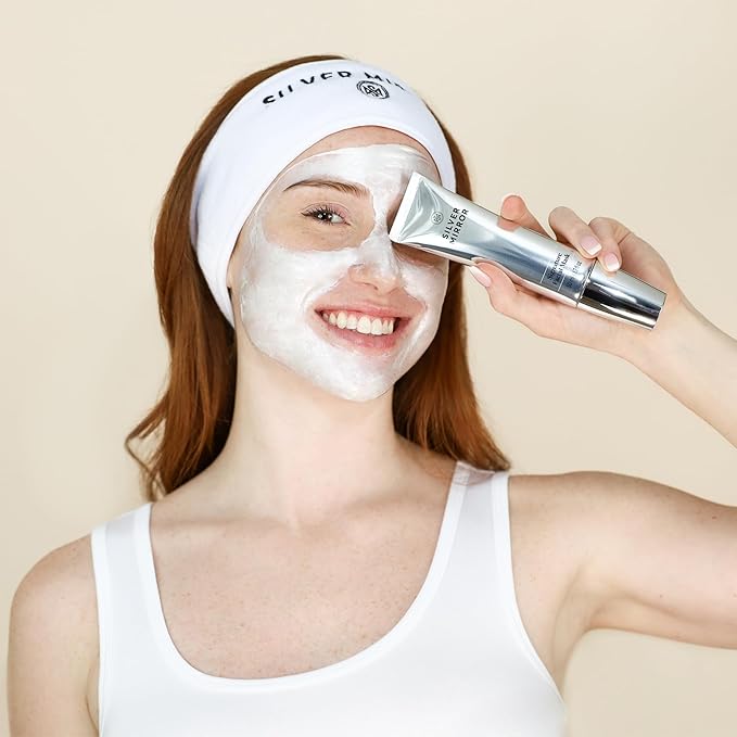 Signature Facial Mask (1.7 fl oz) & Serum (0.33 fl oz), Skin Care Set, 2-Step Face Tightening and Lifting Skincare, Anti Wrinkle, with Hyaluronic Acid, for Instant Face Lift-Velvo Beauty