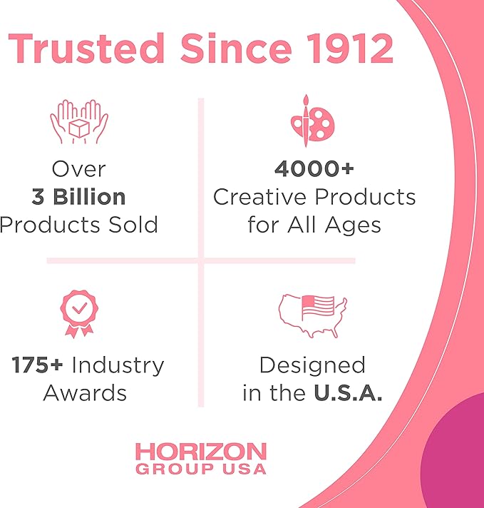 Horizon Group USA LOL OMG Make Up Artist Studio, DIY Craft Kit, Design with Brushes, Crayons & Stickers.Use Stencils to Color in Make-Up.Nail Polish, Decals & Surprise Blind Bags Included-Velvo Beauty