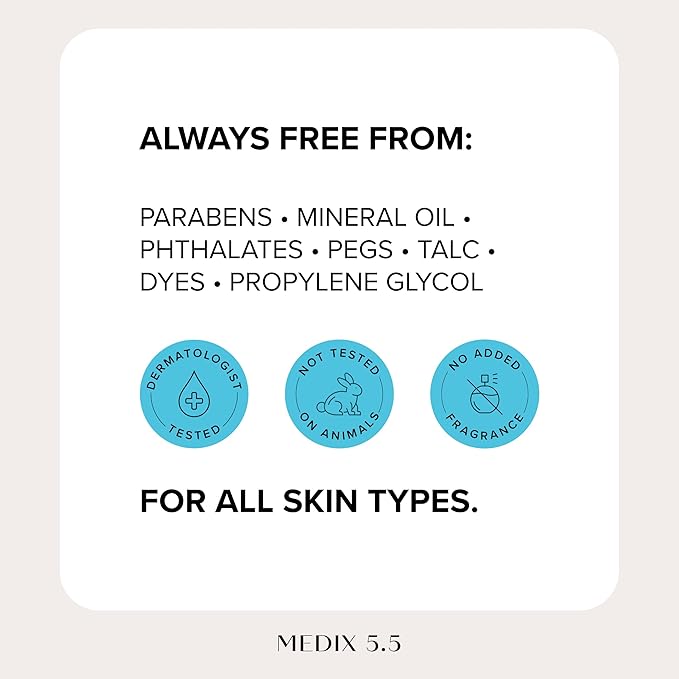 MEDIX Fragrance Free Niacinamide Face Moisturizer + Shea Butter Cream For Face & Body Lotion | Anti Aging Skin Care Firming Cream For Wrinkles, Dark Spots, Large Pores, 15 Fl Oz-Velvo Beauty