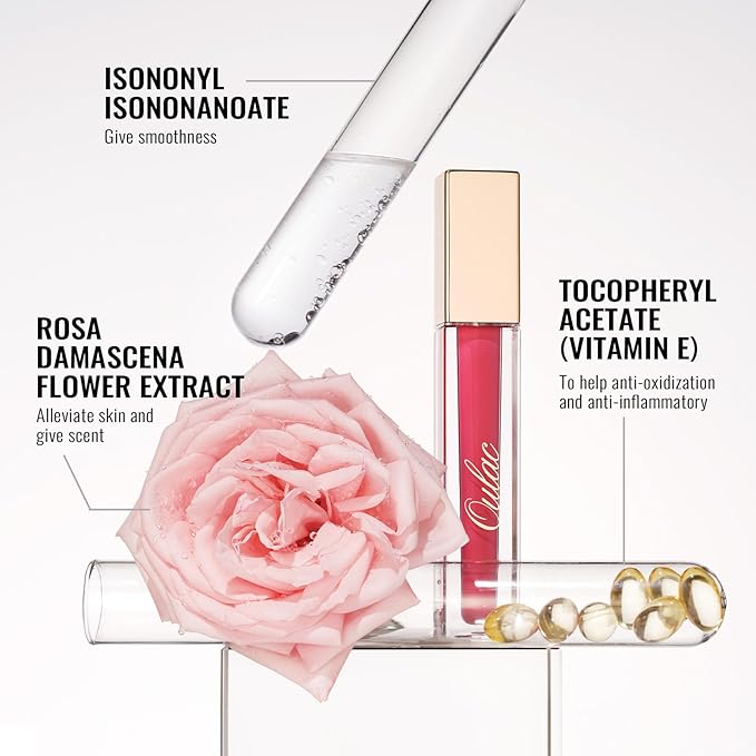 Oulac Matte Lipstick Metallic Lipstick Set for Women, Long Lasting Dual-UseLiquid Lipstick High Impact Lip Color Full Coverage Lip Makeup with Vitamin E Waterproof Formula,Vegan M14+M25+MD02-Velvo Beauty