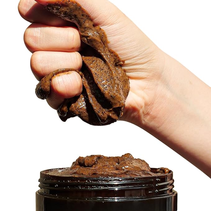 COBA'S DAUGHTER Robusta Coffee Body Scrub| Exfoliating for Cellulite and Stretch Marks, KP Bump Eraser, Strawberry Legs,Underarm | Matcha & Shea Butter | Safe for pregnancy | Vegan Beauty (10.6 Oz)-Velvo Beauty