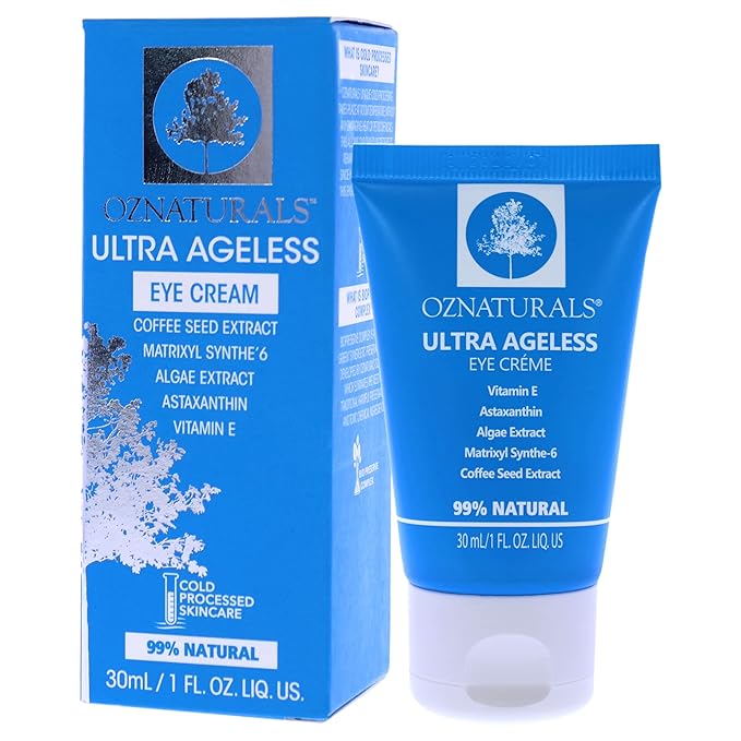 OZNaturals Anti Aging Face & Eye Cream With Collagen Peptides for Women - Day & Night Under Eye Wrinkle Cream For Dark Circles, Acne Scars & Puffiness-Velvo Beauty