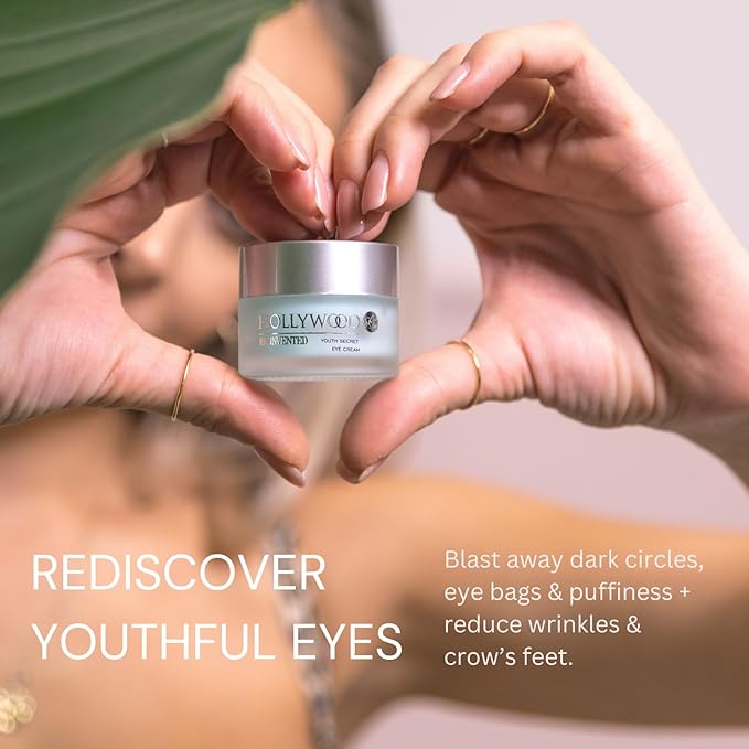 AWARD-WINNING Anti-Age Eye Cream - 5X MORE EFFECTIVE. With 20% Vitamin C & Hyaluronic Acid. Blast away dark circles, eye bags and puffiness - Reduce wrinkles and crow’s feet. Highest strength. 15ml-Velvo Beauty