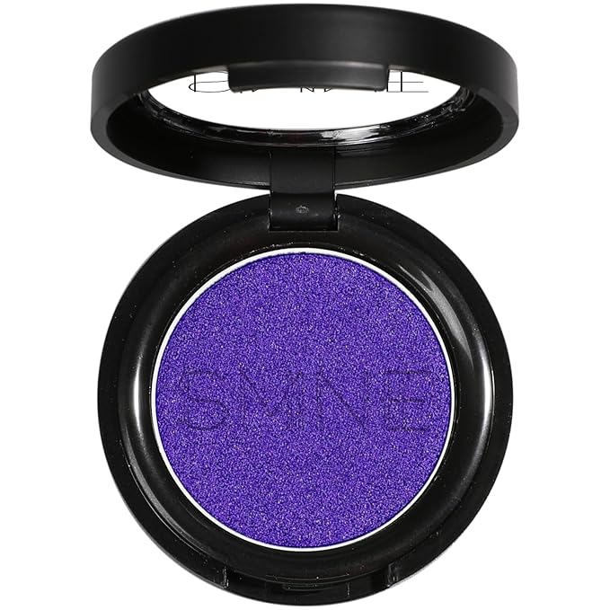 IS'MINE Single Purple Shimmer Eyeshadow Powder Palette High Pigment, Longwear, Intense Color Best Purple Violet Eyeshadow-Velvo Beauty