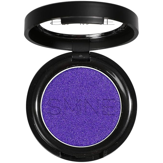 IS'MINE Single Purple Shimmer Eyeshadow Powder Palette High Pigment, Longwear, Intense Color Best Purple Violet Eyeshadow-Velvo Beauty