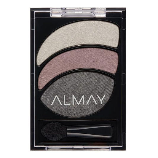 Almay Shadow Trio Palette, Longlasting Smoky Eyeshadow Makeup, Three Shades, Hypoallergenic, 040 Lavender Haze, 0.087 oz-Velvo Beauty