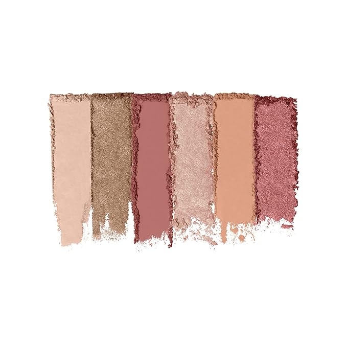 Milani Gilded Mini Eyeshadow Palette with 6 Matte & Shimmer Hues - It's All Rosé-Velvo Beauty