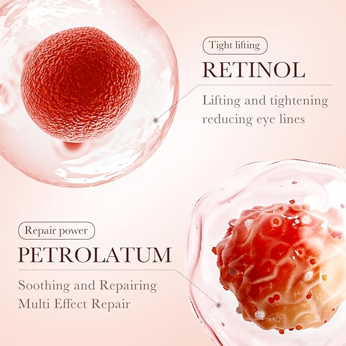 Retinol Eye Cream Stick for Dark Circles Under Eye Treatment, Puffiness and Bags - Firming & Hydrating Eye Cream for Anti-Aging Results in 3-4 Weeks-Velvo Beauty