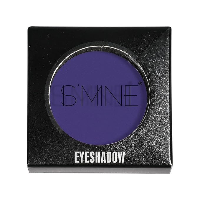 ISMINE Single Eyeshadow Powder Palette, Matte Purple, High Pigment, Longwear Single Eye Makeup for Day & Night-Velvo Beauty