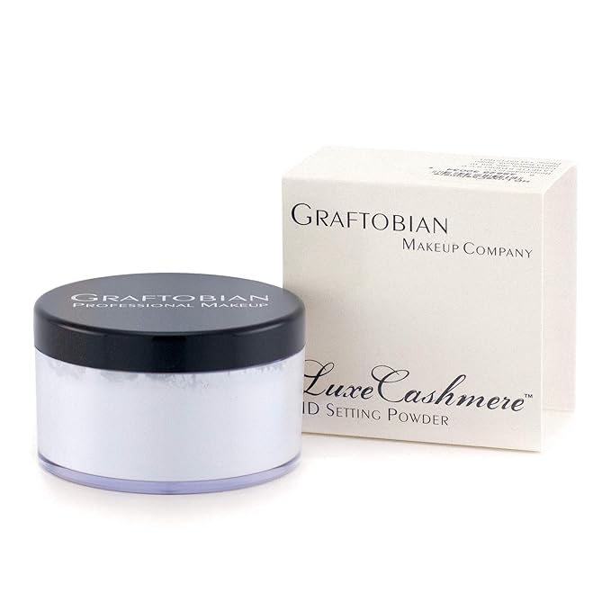 Graftobian HD LuxeCashmere Setting Powder - Coconut Cream (0.7 oz)-Velvo Beauty