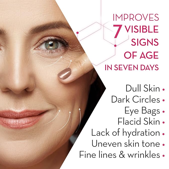 Cicatricure Eye Cream for Face: 7-in-7 Anti-Wrinkle, Peptides & Vitamins Reduce 7 Aging Signs in 7 Days, Hydrating, Oil-Free, 1oz-Velvo Beauty