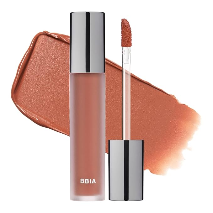 BBIA Last Velvet Tint - Soft & Creamy Matte Finish Lip Stain, Blur Effect with Velvety Texture, Long-Lasting, High Pigment, Lightweight, Non-Drying, Vegan, Korean Lip Makeup (V35 FEIGN JOY)-Velvo Beauty