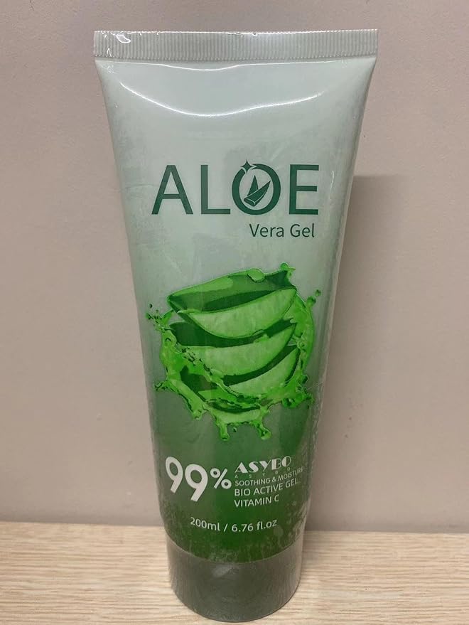 200x2 ML Aloe Vera Gel – 99% Organic Pure Aloe Vera Hydrating Face & Body Moisturizer, Natural Aloe Cream for Dry Skin, Sunburn, Acne, Soothing & Moisturizing-Velvo Beauty