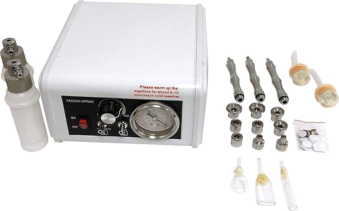 Prime 13 in 1 Facial Machine: High Frequency Aromatherapy Steamer, Galvanic, Brush Massager, Vacuum Extractor, Diffuser and Hot Towel Warmer-Velvo Beauty