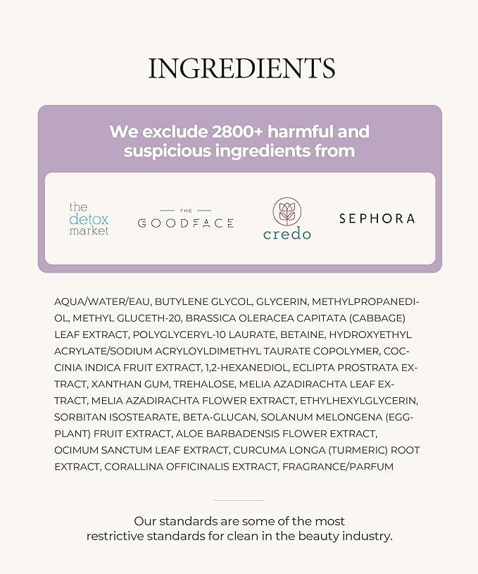 SERUMKIND Purple Cabbage Serum - Calming and Skin Recovery- Korean Face Skincare – Beta Glucan 100,000ppm – Soothing & Redness Relief - Vegan, Cruelty-Free – 1.01 fl.oz.-Velvo Beauty
