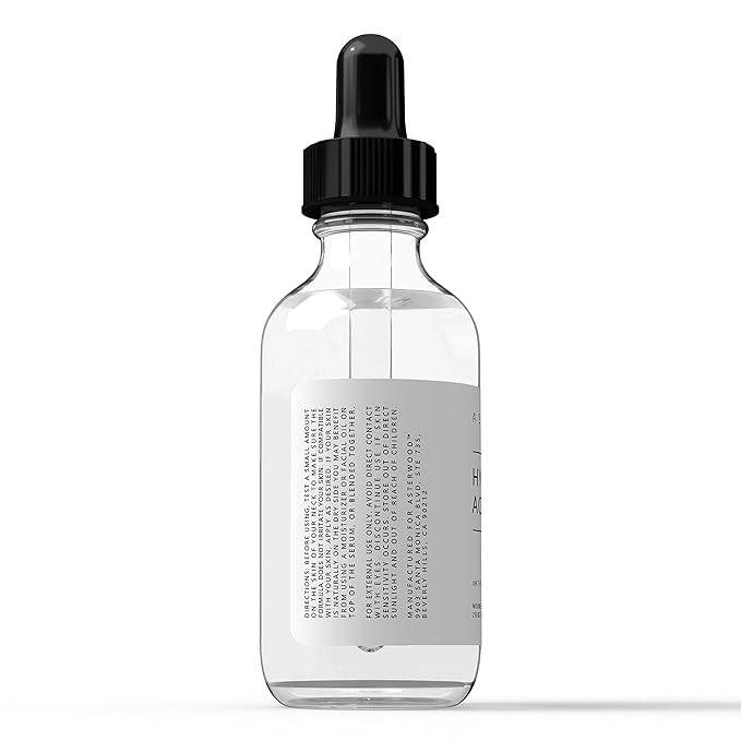 Asterwood Hyaluronic Acid Serum for Face - Plumping, Anti-Aging, Hydrating - Fragrance-Free - 2 Fl Oz-Velvo Beauty