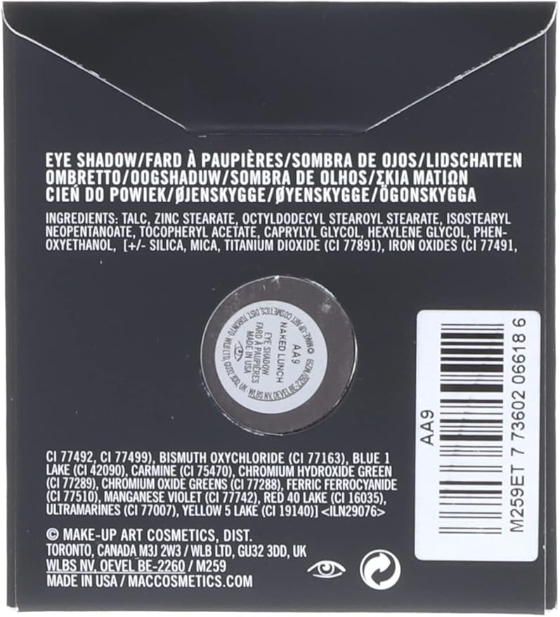 MAC Pro Palette Refill Eyeshadow NAKED LUNCH-Velvo Beauty