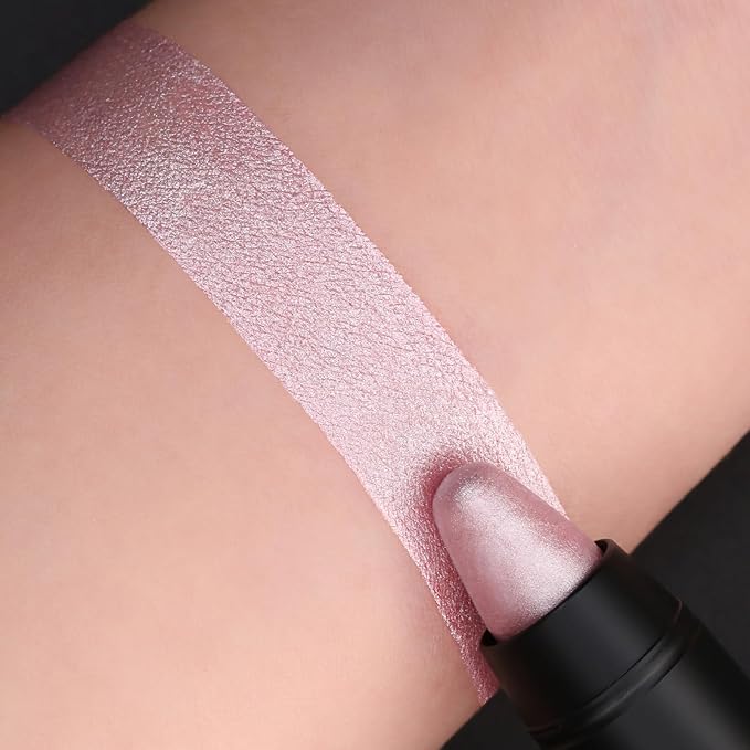 FOCALLURE Ultra Chic Metallic Lipstick,Rich Vitamin E Lip Crayon,Lightweight Shinning Color without Drying or Fading,Long Lasting Lips Makeup,#26 Salt Lake-Velvo Beauty