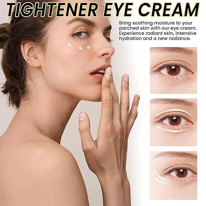 Temporary Eye Tightener Eye Cream For Puffiness And Bags Under Eyes,Instant Reduces Under-Eye Bags, Dark Circles&Puffiness, Instant Firm Eye Tightener Eye Bag Cream Anti Aging Fine Lines-Velvo Beauty