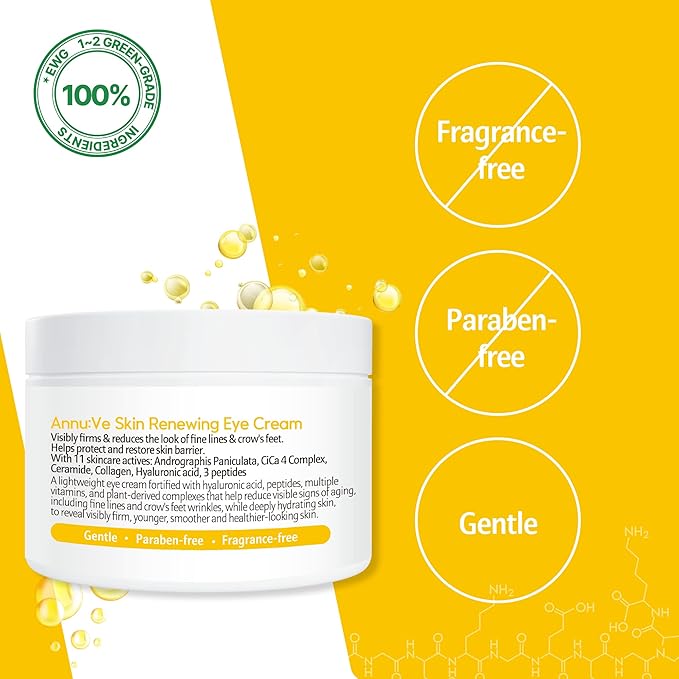 Skin Renewing Eye Cream | Eye Repair Cream | Under Eye Cream for Dark Circles and Puffiness | Suitable for Delicate Skin Under Eye Area | 1.7 Ounce-Velvo Beauty