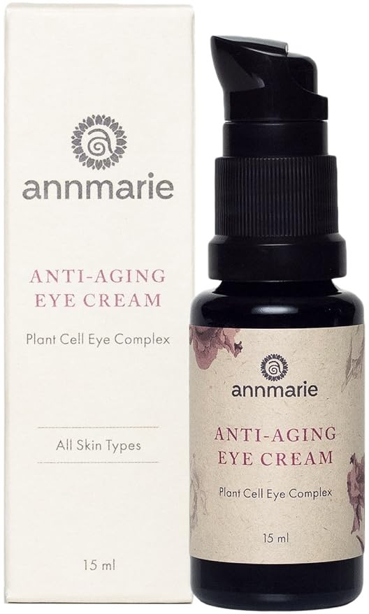 Annmarie Skin Care Anti-Aging Eye Cream - With Antioxidant-Rich Green Tea, Eyebright & Cucumber Extract, Soothing for Puffiness, Fine Lines and Wrinkles, All Skin Types (15ml, 0.5 fl oz)-Velvo Beauty