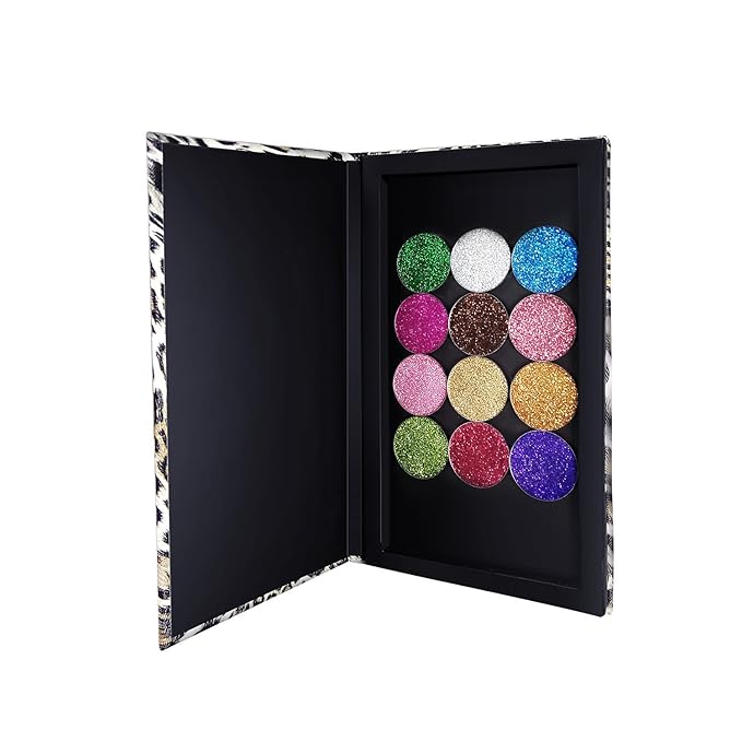 Magnetic Makeup Palette Leopard Empty Makeup Palette for Eyeshadow Lipstick Blush Powder-Velvo Beauty