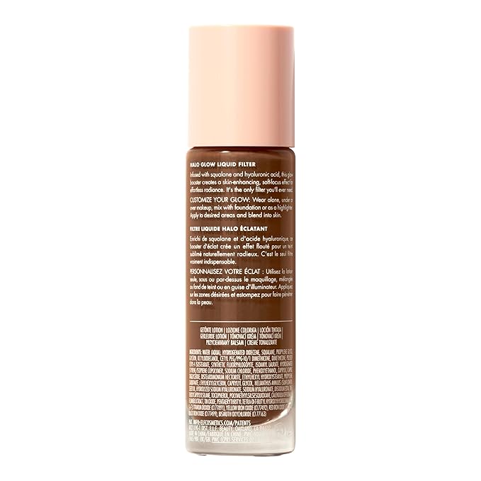 e.l.f. Halo Glow Liquid Filter, Complexion Booster For A Glowing, Soft-Focus Look, Infused With Hyaluronic Acid, Vegan & Cruelty-Free, 8.5 Rich-Velvo Beauty