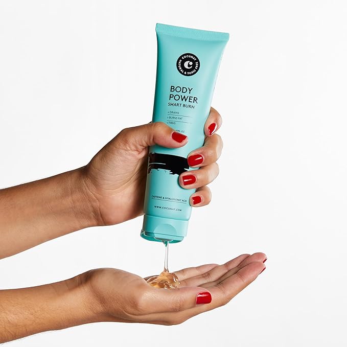 COCUNAT - Body Power - Anti Cellulite Cream - Body Firming Cream - Cellulite Remover - Toned Skin - With Caffeine and Hyaluronic Acid - 150 ml + 125 ml-Velvo Beauty