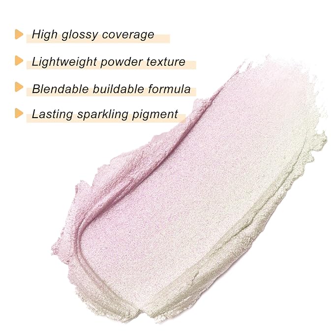 Boobeen Highlighter Makeup Palette, Long Lasting Glow Shimmer Illuminator Contour Powder for Face Radiant Glow-Velvo Beauty