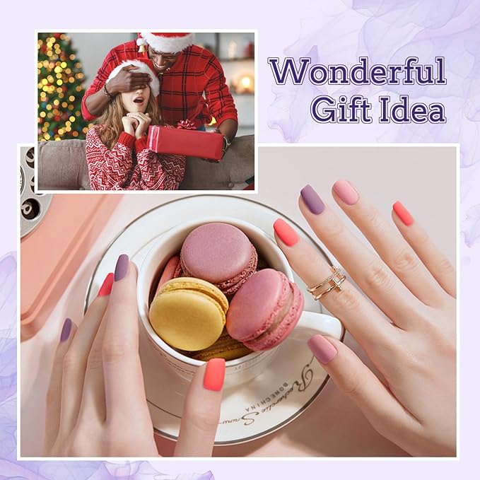 JODSONE 20 Colors Gel Nail Polish Kit with U V Light Base Top Matte Coat High Shine Vibrant Nail Gel Equipped with Manicure Tools-Velvo Beauty