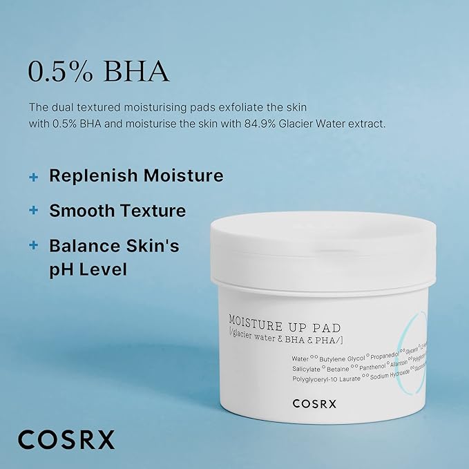 COSRX Propolis Toner Pads 70 Sheets, BHA, Gentle Daily Exfoliant for Sensitive Skin, Preventing Breakouts, Moisturizing, Nourishing, Blemish Care, Korean Skin Care-Velvo Beauty