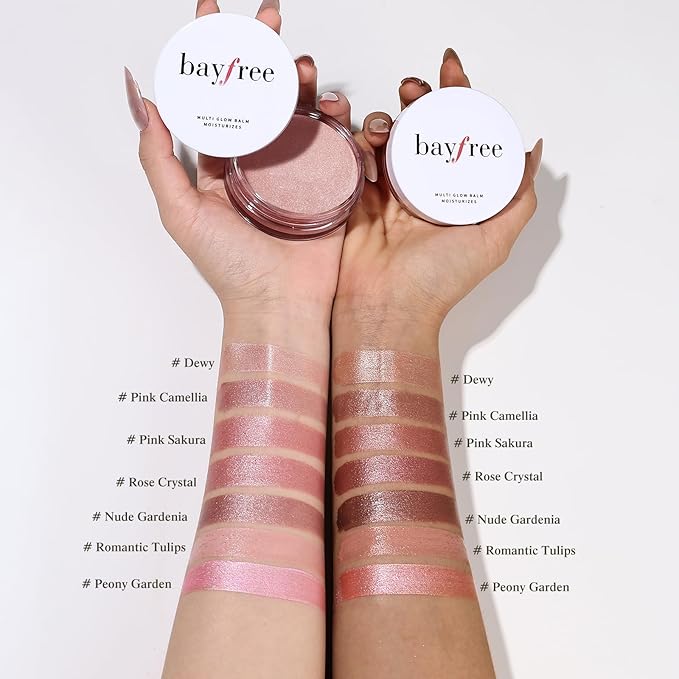 Multi Glow Balm Set, Cream Blush with Double-ended Brush, Radiant Finish, Hydrating, Creamy, Radiant Finish, Lightweight & Blendable Color, Face Balm-Velvo Beauty