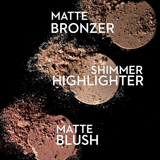 Sugar Cosmetics Contour De Force Face Palette01 Subtle SummitLonglasting formula, Lightweight Blush, Highlighter and Bronzer, Paraben free.-Velvo Beauty