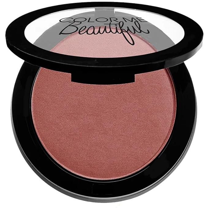 Color Pro Blush by Color Me Beautiful, Pressed Powder Blush with Buildable Coverage, Complexion Enhancing Makeup-Velvo Beauty