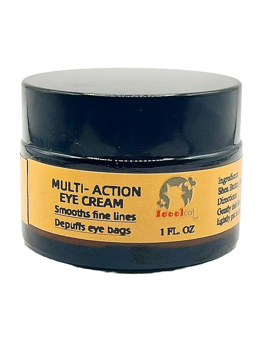 Anti-Aging Eye Cream with Squalane, Nicotinamide, and Panthenol (B5) for Dark Circles, Puffiness, and Fine Lines - 1oz-Velvo Beauty