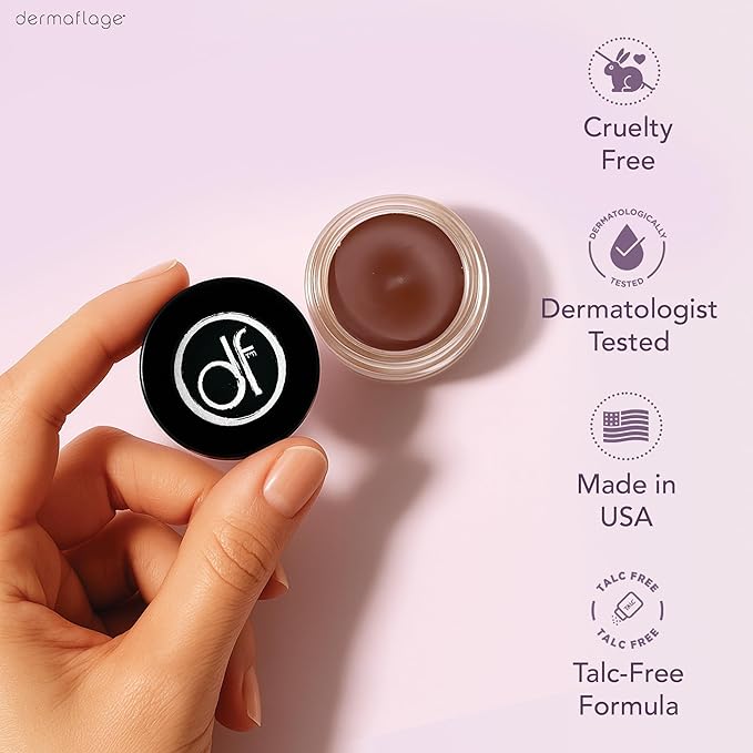 Dermaflage Waterproof Concealer Cream (Deep) - Concealer Full Coverage, Matte Finish for Face & Body - Hides Dark Circles, Tattoos & Acne - Long Lasting Formula Used by Hollywood Makeup Artists-Velvo Beauty