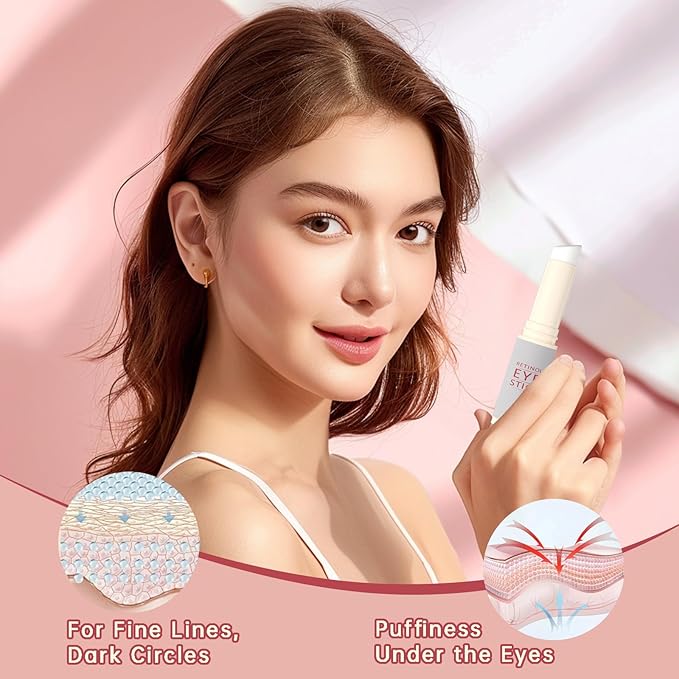 1Pcs Retinol Eye Stick, Retinol Under Eye Cream for Puffiness and Dark Circles, Hydrating Eye Cream Anti Aging for Enhanced Under Eye Nourishment.-Velvo Beauty