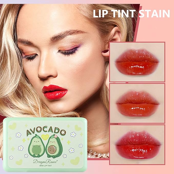 Miniling 6-Color Korean Lip Tint Set - Watery, Velvet Matte Lipsticks for Lips and Cheeks - Long-Lasting, Non-Stick, Shimmery-Velvo Beauty