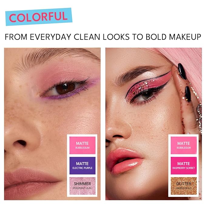 45 Shades Eyeshadow Palette, Highly Pigmented Colorful Collection Makeup Palette, Matte Shimmer Metallic Glitter Eye Shadow For Long Lasting Eye Make Up-Velvo Beauty