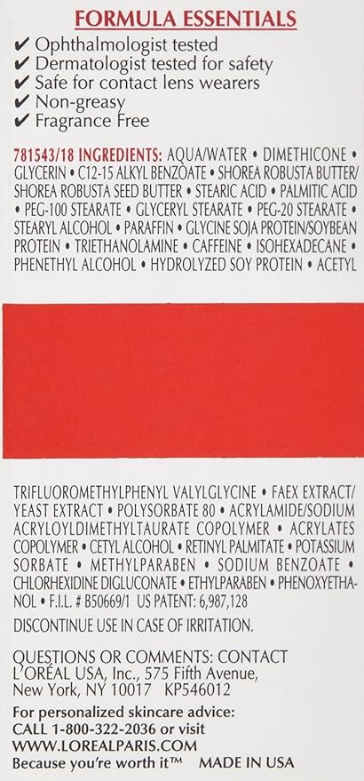 L'Oreal Paris RevitaLift Anti Wrinkle + Firming Eye Cream, 0.5 Ounce (Pack of 2)-Velvo Beauty