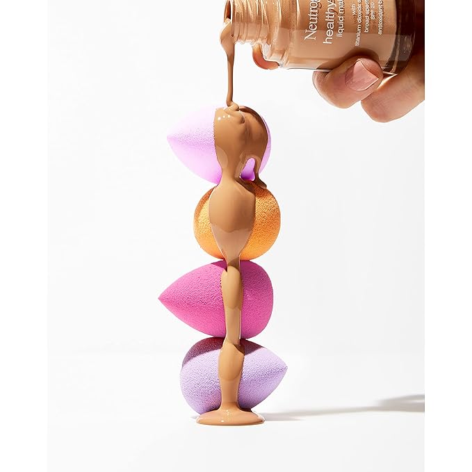 Neutrogena Healthy Skin Liquid Makeup Foundation, Broad Spectrum SPF 20 Sunscreen, Lightweight & Flawless Coverage Foundation with Antioxidant Vitamin E & Feverfew, Fresh Beige, 1 fl. oz-Velvo Beauty