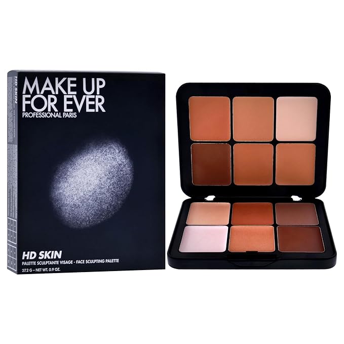 HD Skin All In One Palette - Sculpting by Make Up For Ever for Women - 0.9 oz Palette-Velvo Beauty