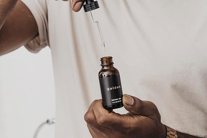Golden Grooming Co. Beard Kit Bundle: Complete Beard Care - Beard Oil, Balm, Shampoo - All-Natural - Softens, Strengthens, and Nourishes Hair & Skin - Promotes Growth & Grooming - Gift for Him-Velvo Beauty